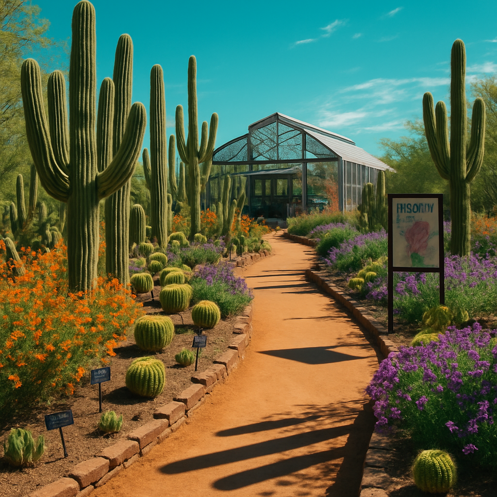 Desert Botanical Garden Phoenix diamond painting