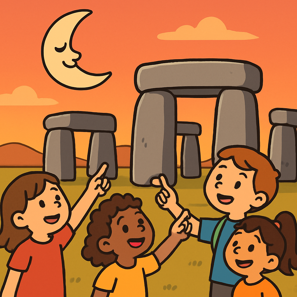 Stone Circle Stargazers diamond painting