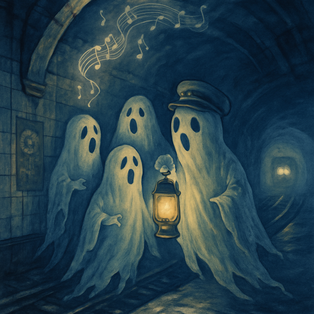 Ghostlight Subway Serenade Painting by diamonds kit