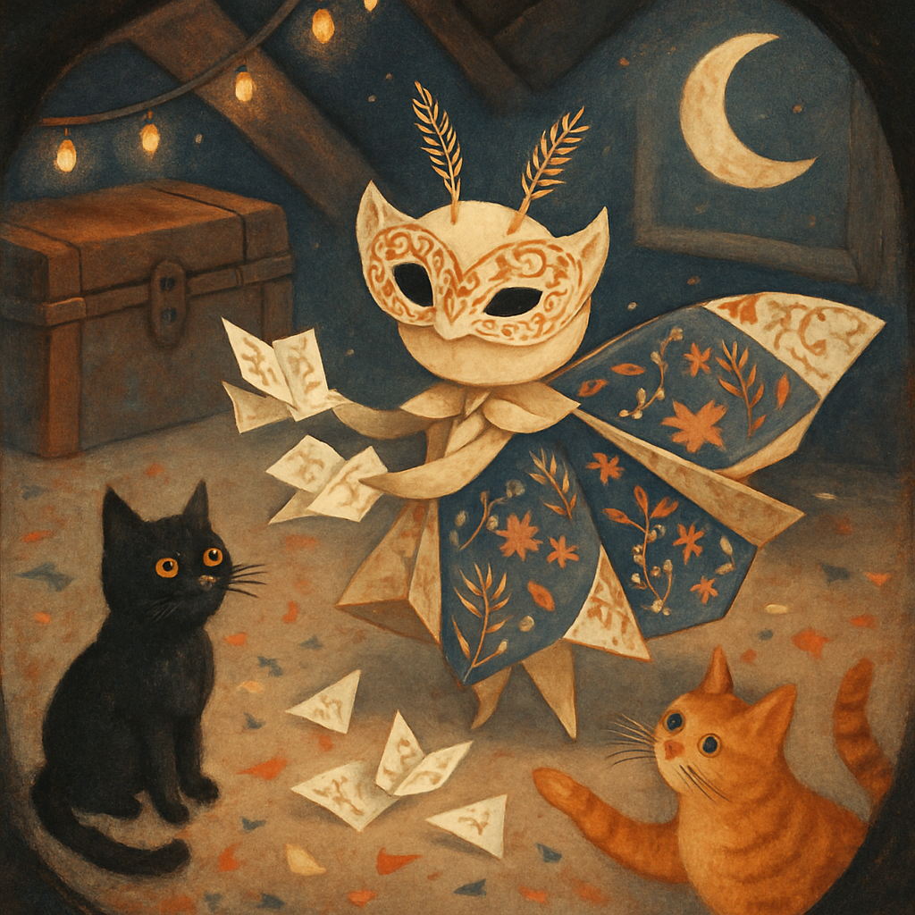 Paper Moth Masquerade DIY paint by diamonds