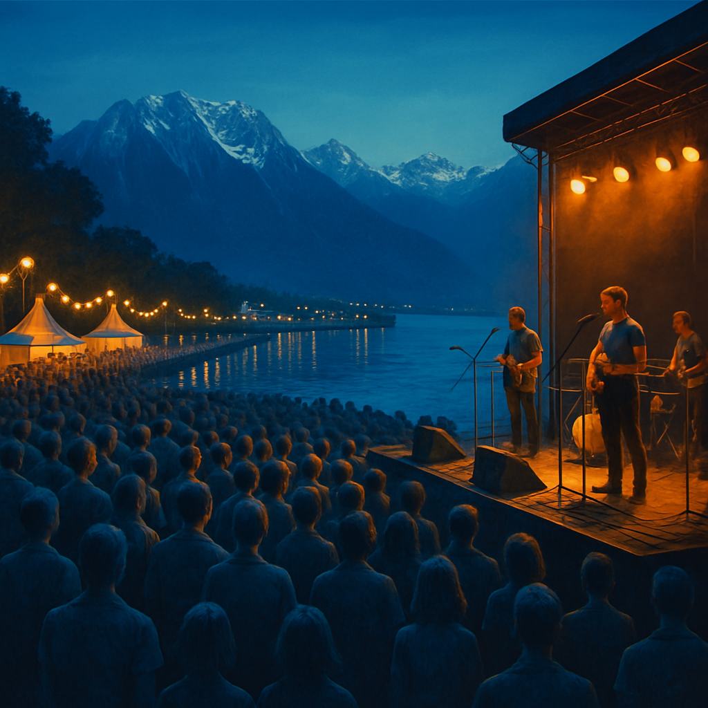 Montreux Jazz Festival painting diamond kit
