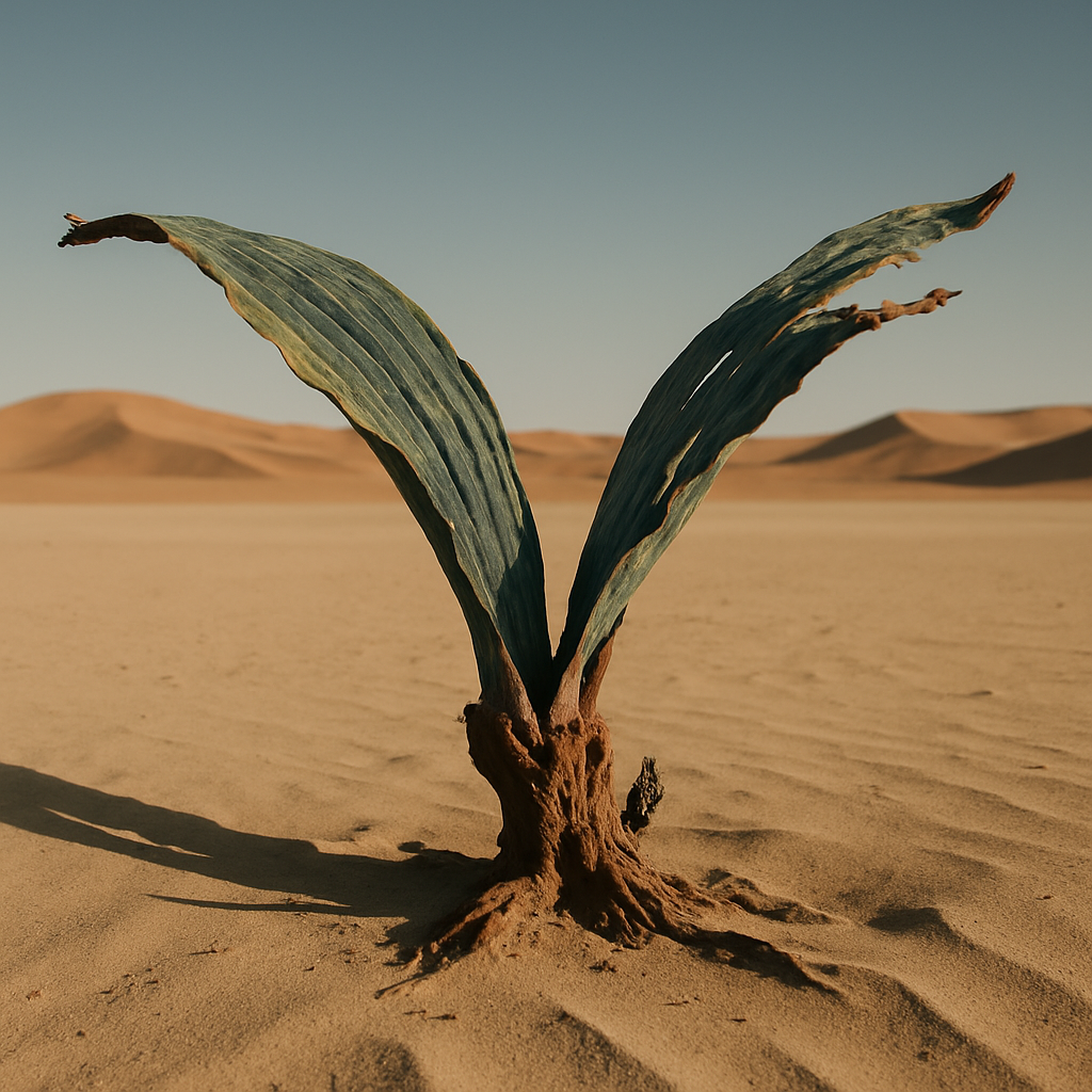 Welwitschia Mirabilis paint by color