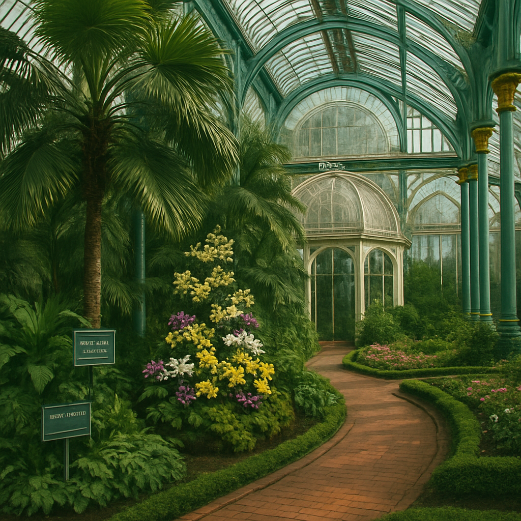 Royal Botanic Gardens Kew paint by diamonds