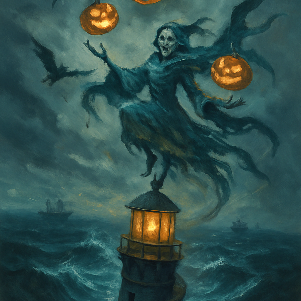 Phantom Lighthouse Trickster Paint by diamonds kits