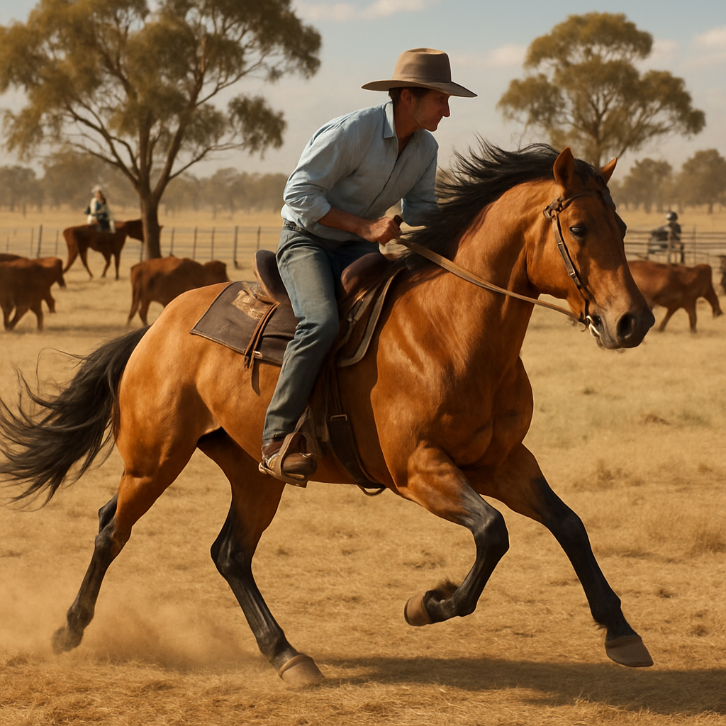 Australian Stock Horse Australia DIY paint by diamonds