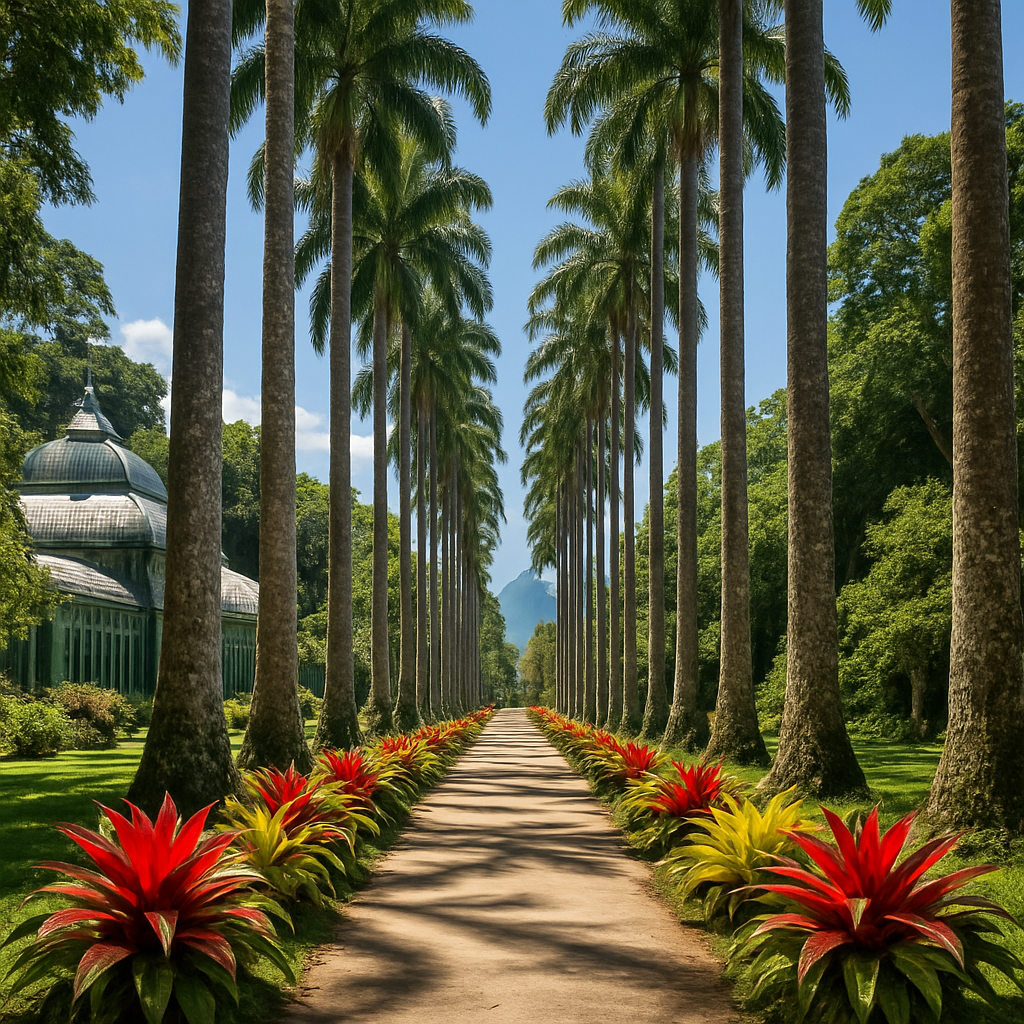 Jardim Botanico Rio De Janeiro diamond painting