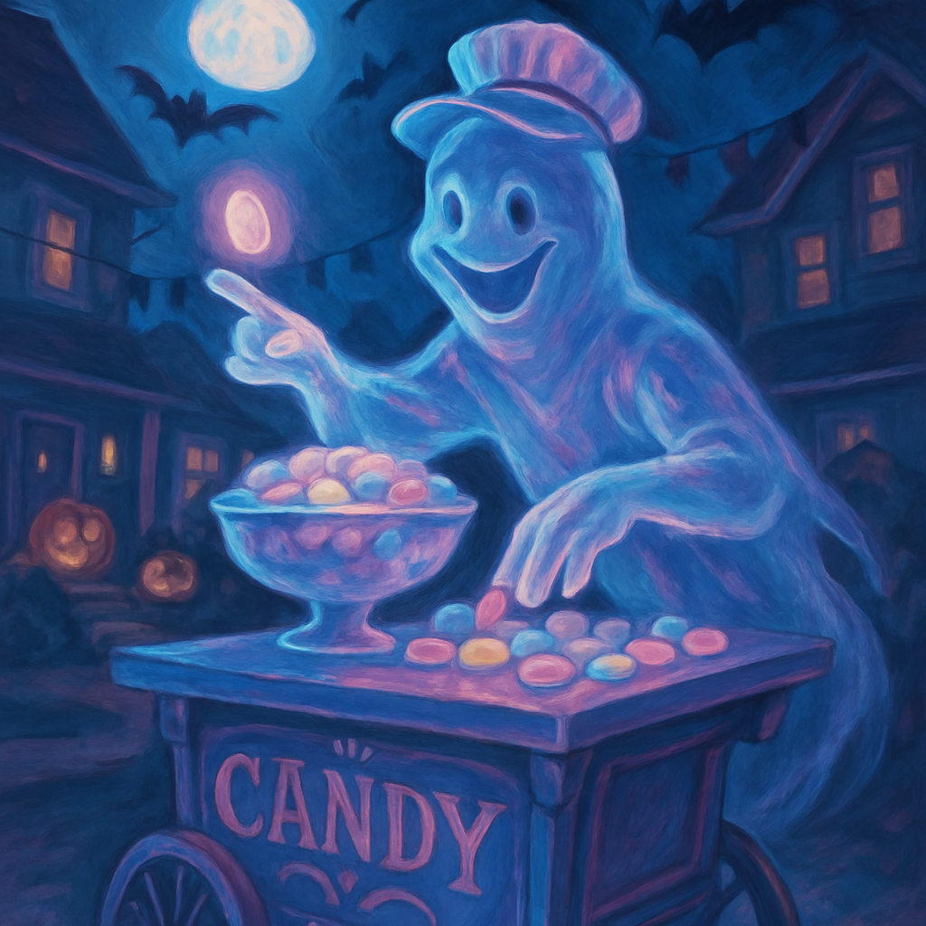 Midnight Candy Cart Specter painting diamond kit