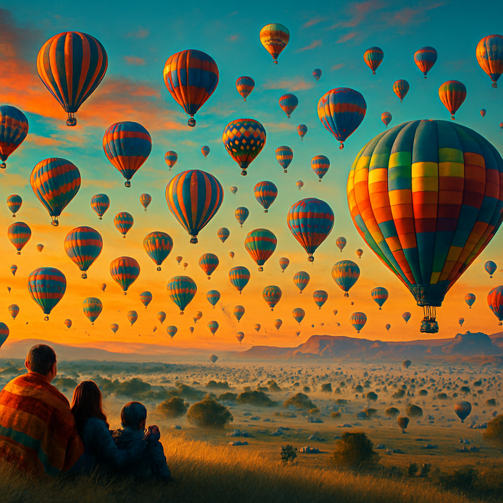 Albuquerque International Balloon Fiesta diamonded painting kits