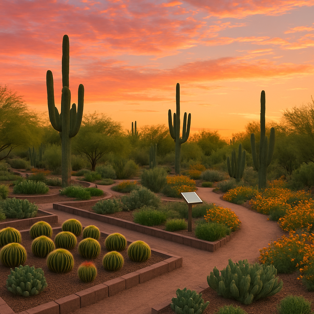Desert Botanical Garden Phoenix diamond painting