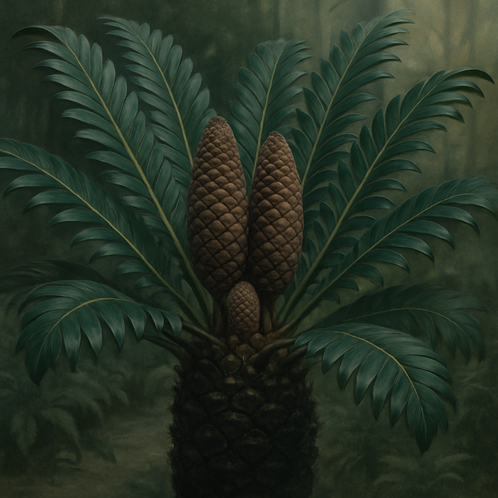 Encephalartos Woodii Painting by diamonds kit