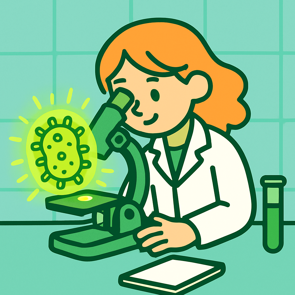 Microscope Mystery Club diamond painting