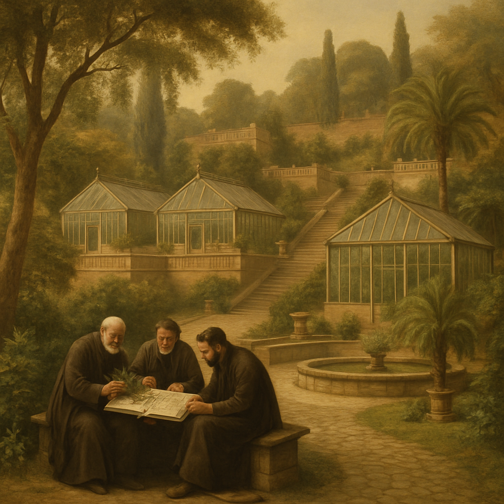 Botanical Garden Of The University Of Coimbra Paint by diamonds kits