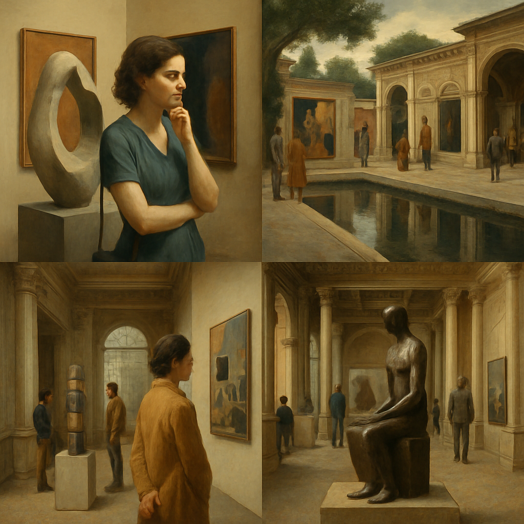 Venice Biennale Art Exhibition paint by color