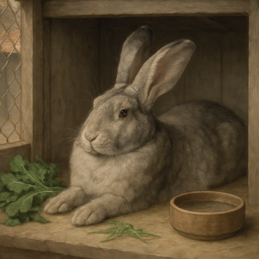 Flemish Giant Rabbit diamonded painting kits