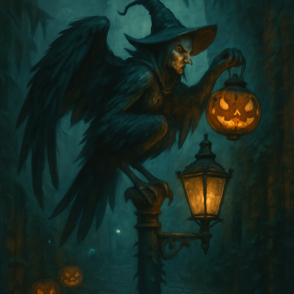 Lantern Harpy Of The Murk Paint by diamonds kits