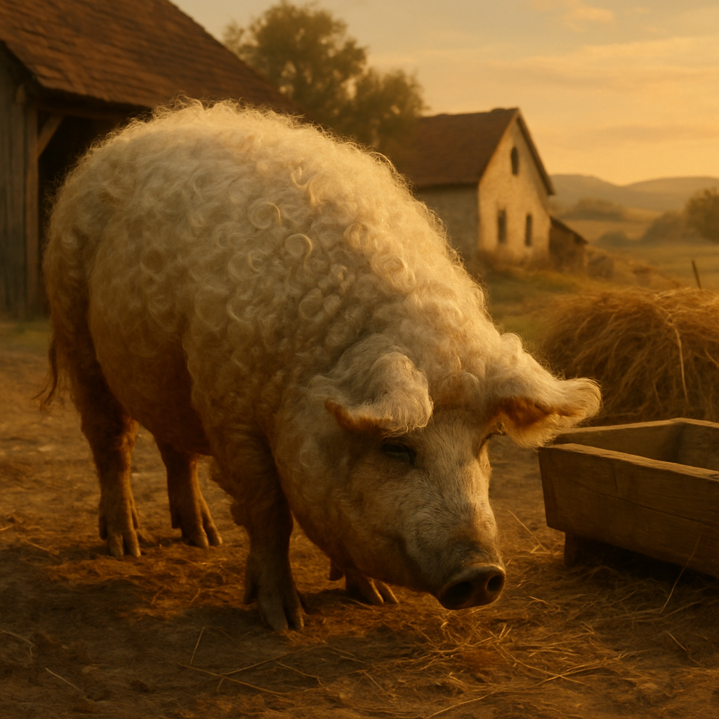 Mangalitsa Pig - Hungary DIY paint by diamonds