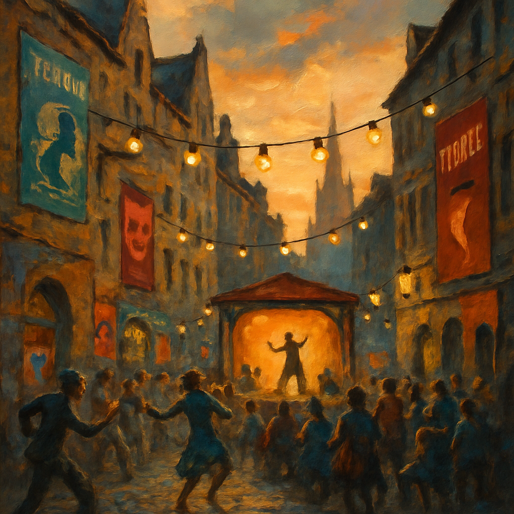 Edinburgh Festival Fringe diamonded painting kits