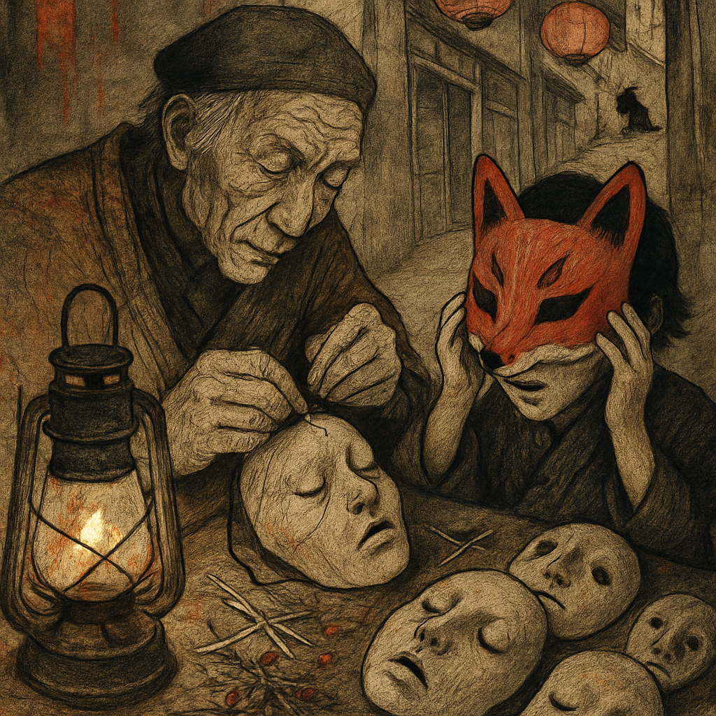 Maskmaker Of Hollow Lane paint by color