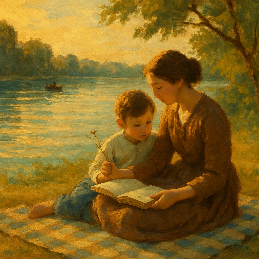 Sunlit Devotion By The Lake Paint by diamonds kits