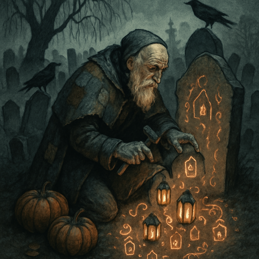 Lanternship Of The Gravekeeper paint by diamond