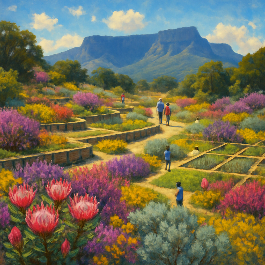 Kirstenbosch National Botanical Garden diamond painting