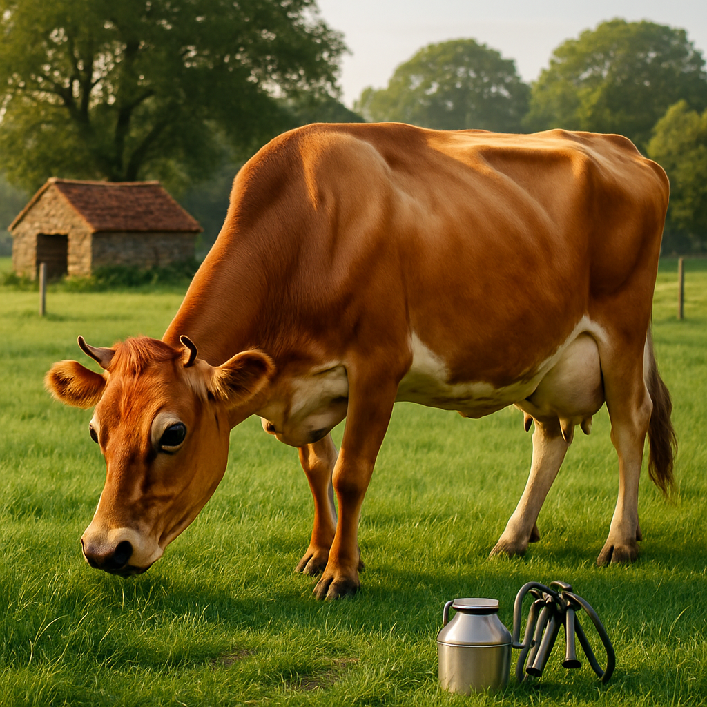 Jersey Cattle diamonded painting kits