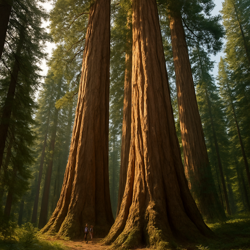 Sequoiadendron Giganteum Giant Sequoia Grove Paint by diamonds kits