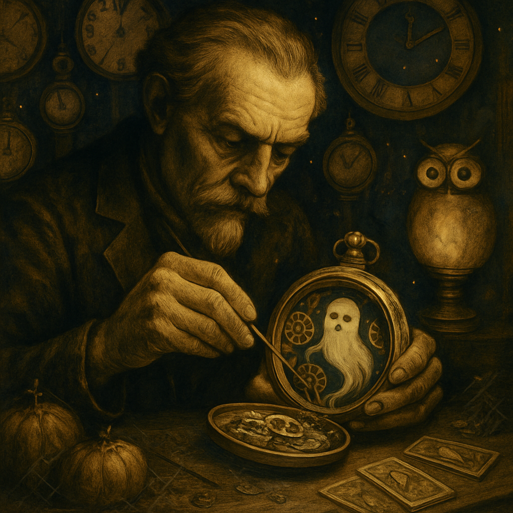 The Clockmaker Of Hollow Hour paint by diamond