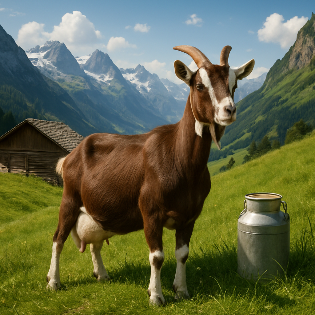 Toggenburg Goat Paint by diamonds art