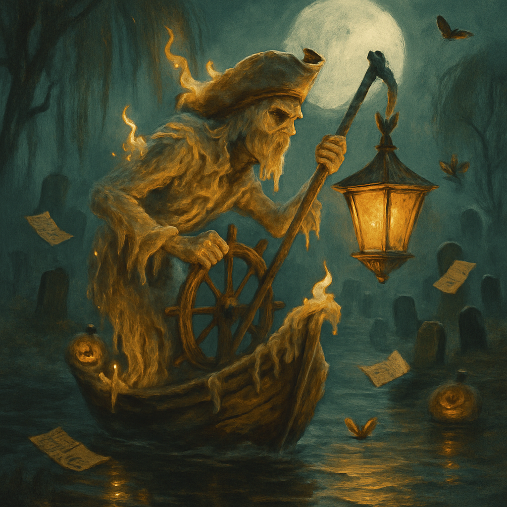 Midnight Lantern Ship paint by color
