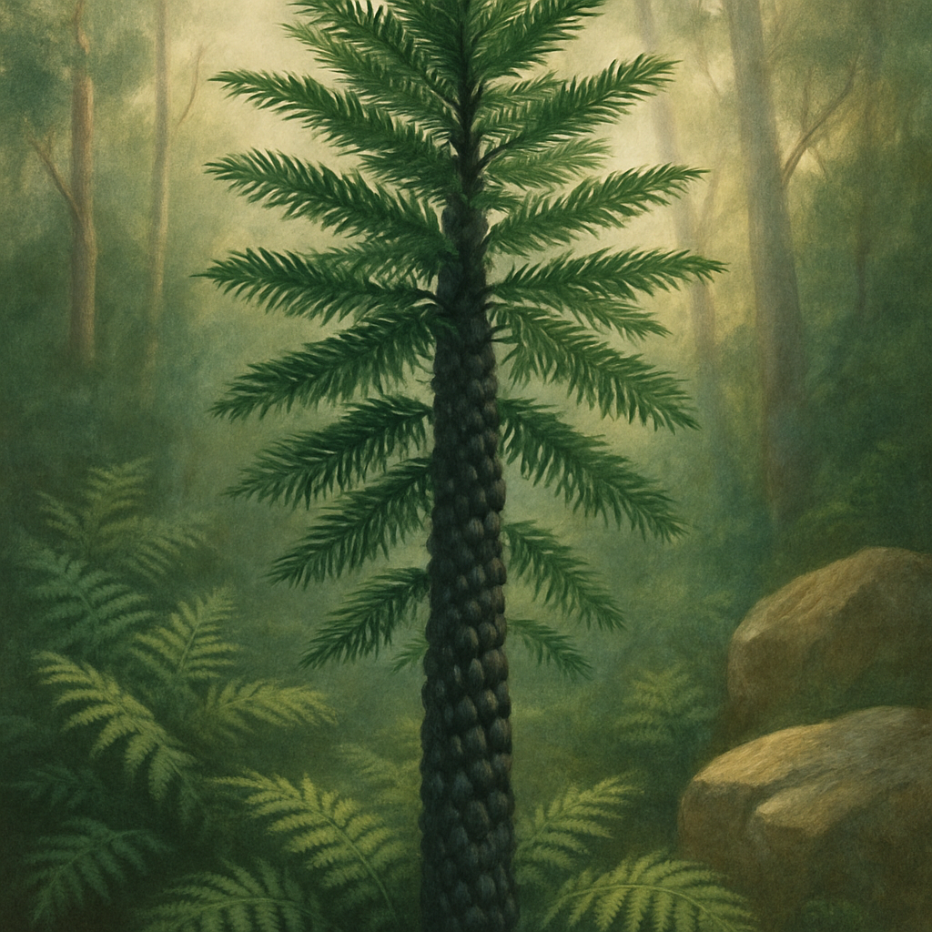 Wollemi Pine Wollemia Nobilis Blue Mountains diamonded painting kits