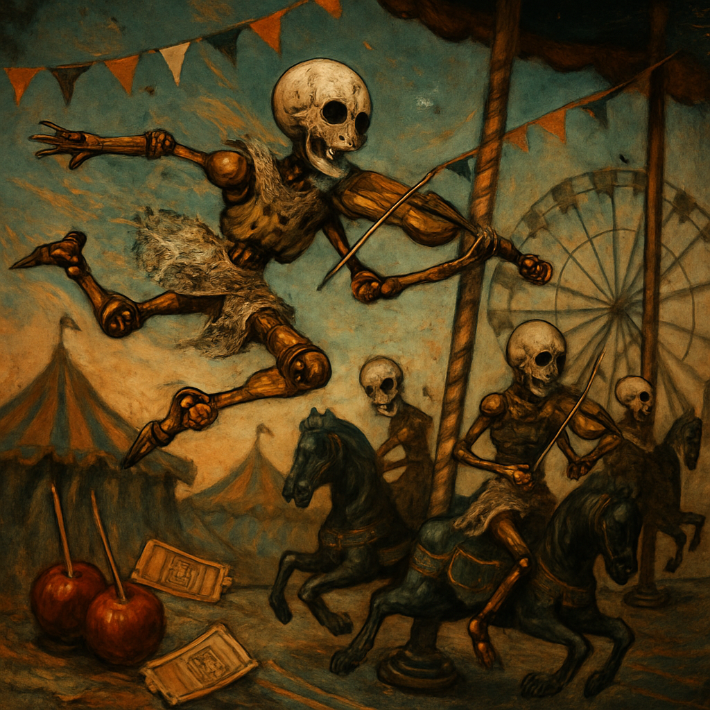 Carnival Of Clockwork Ghouls diamond painting