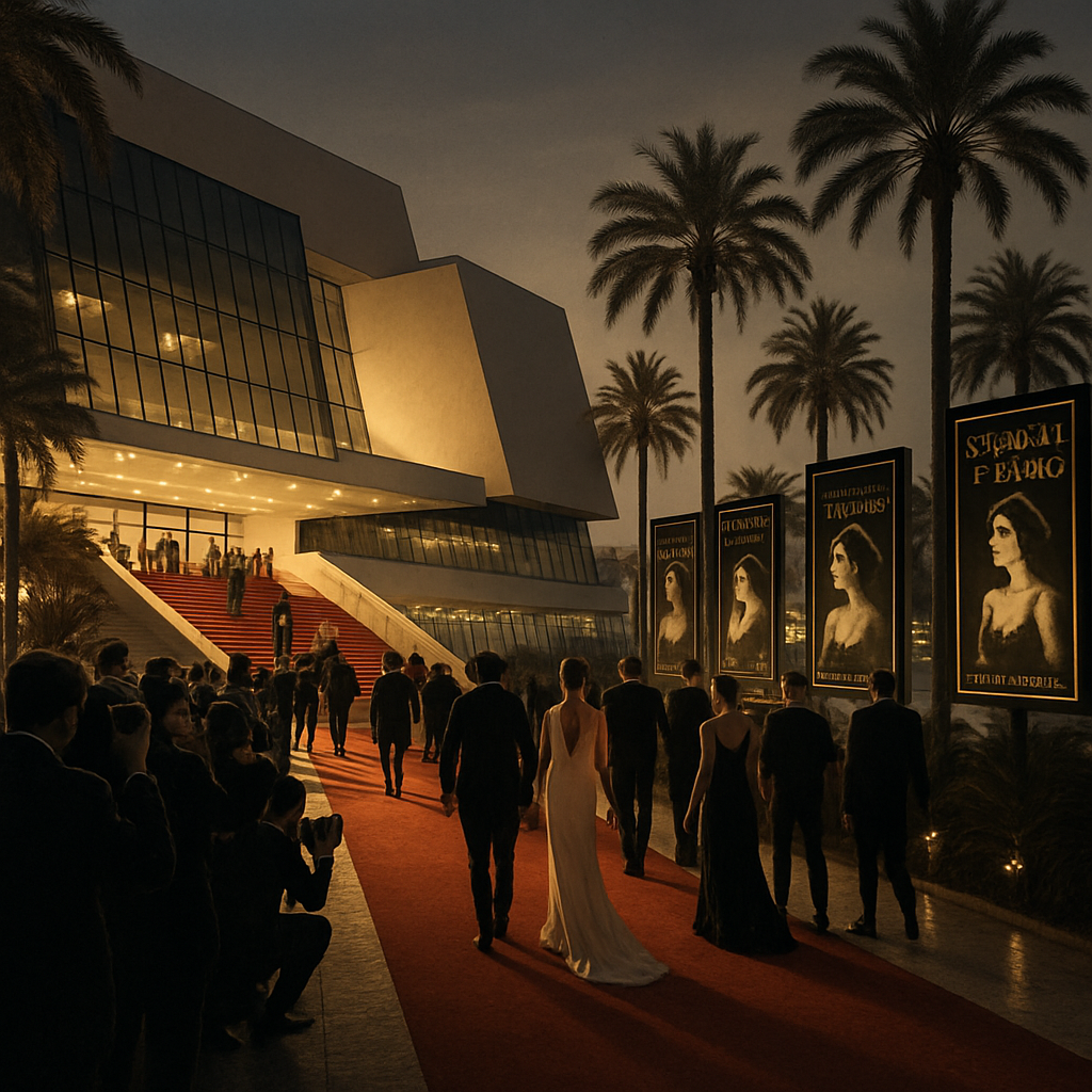 Cannes Film Festival DIY paint by diamonds