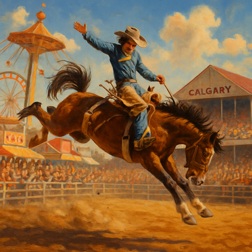 Calgary Stampede paint by diamonds