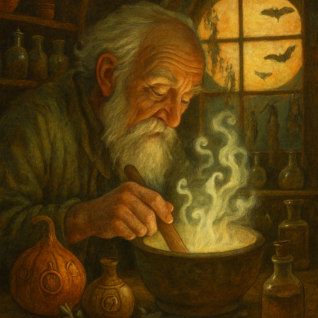 Harvest Moon Apothecary diamond painting