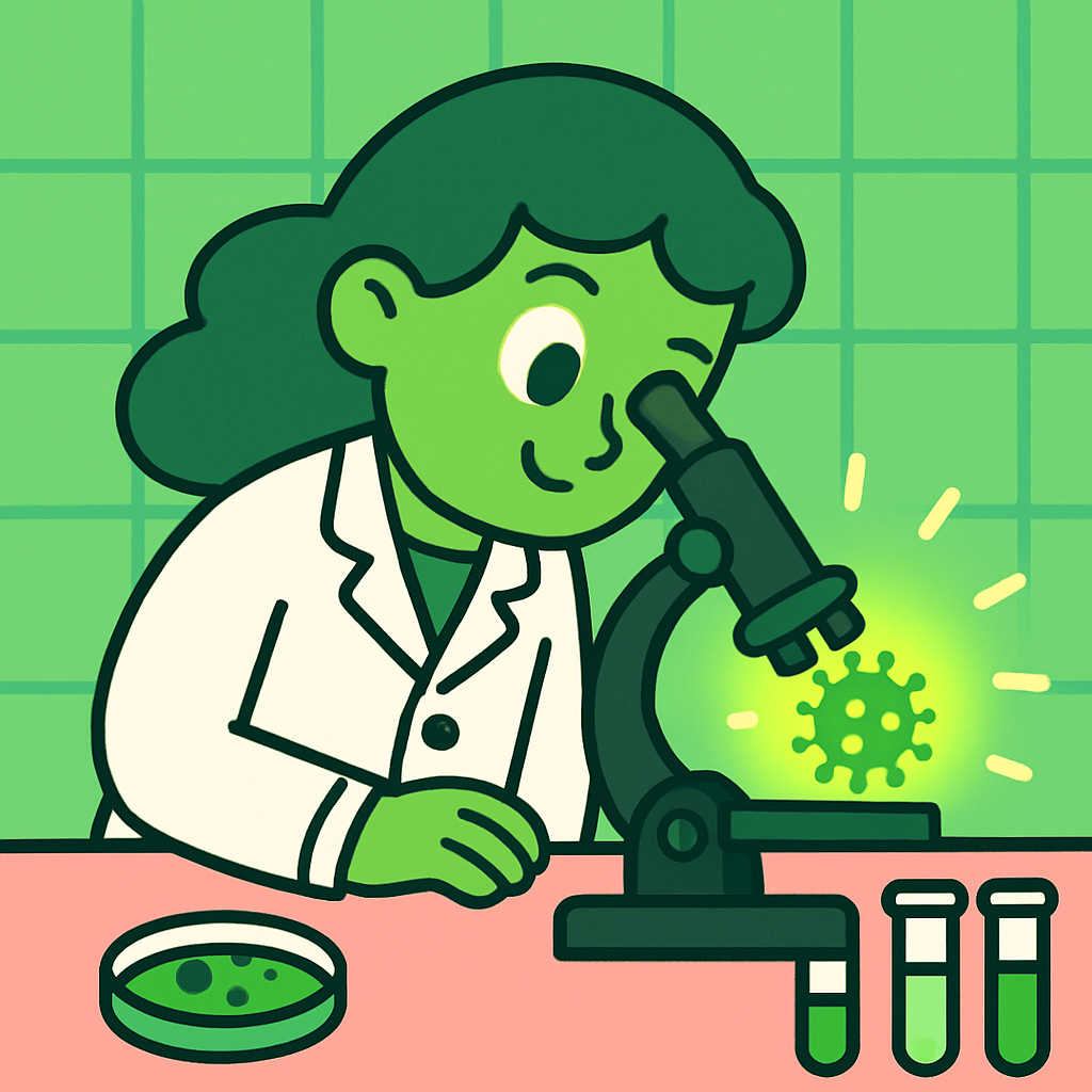 Microscope Mystery Club diamond painting