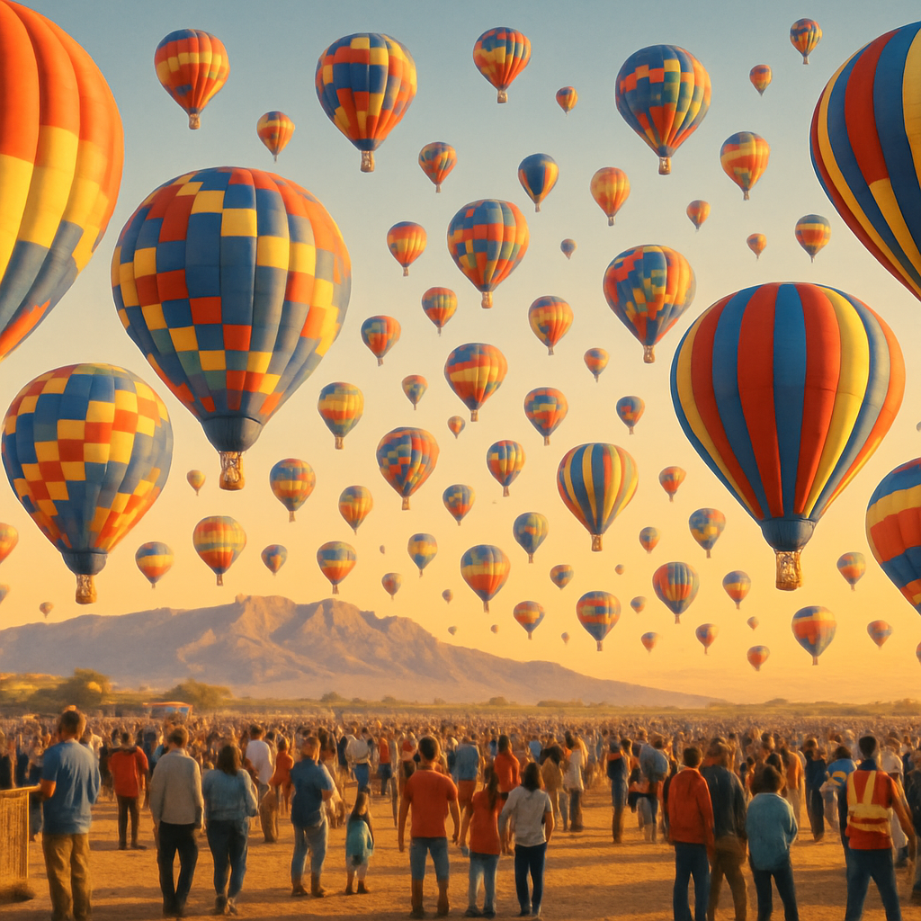 Albuquerque International Balloon Fiesta painting diamond kit