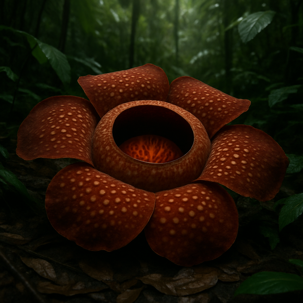 Rafflesia Arnoldii Paint by diamonds kits