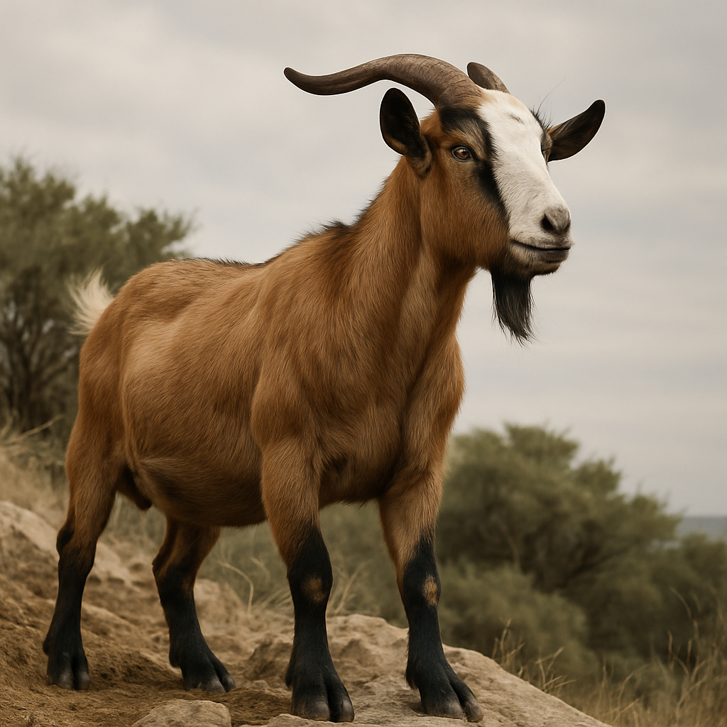 Kiko Goat New Zealand Paint by diamonds art