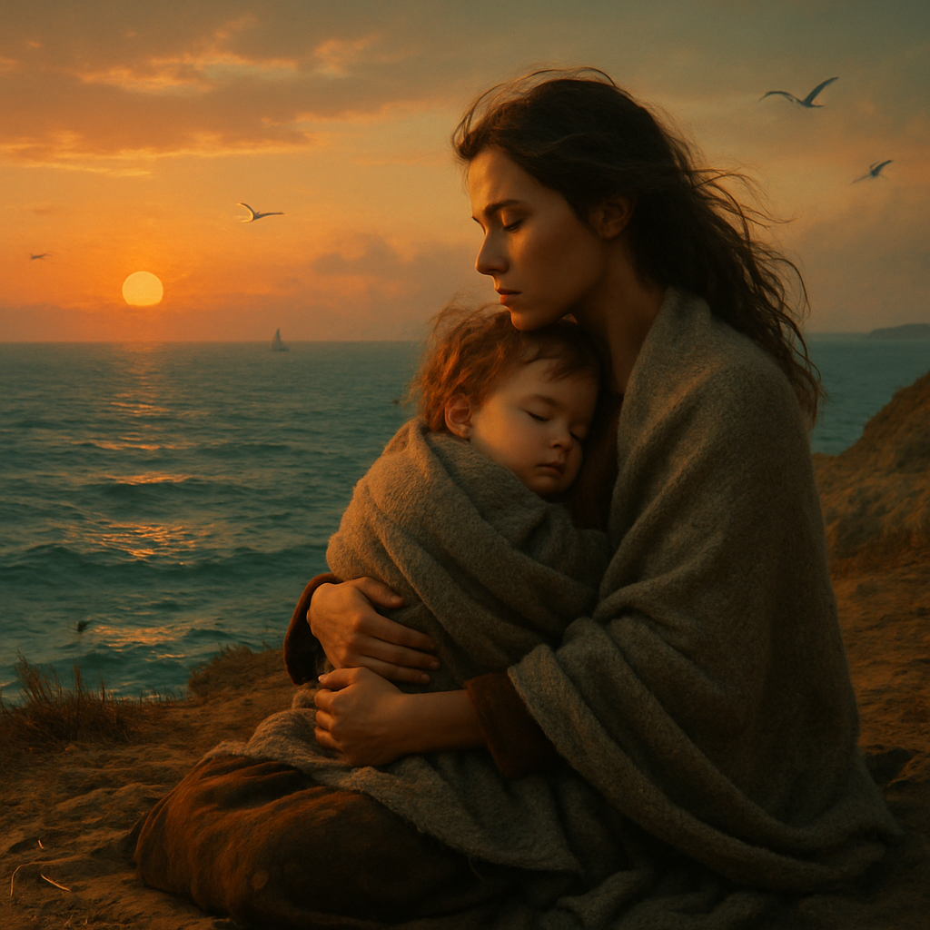 Sunset Lullaby By The Clifftop Paint by diamonds kits