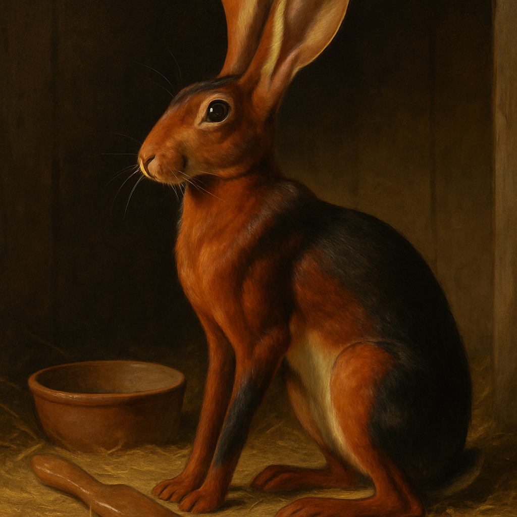 Belgian Hare Rabbit Belgium Paint by diamonds kits
