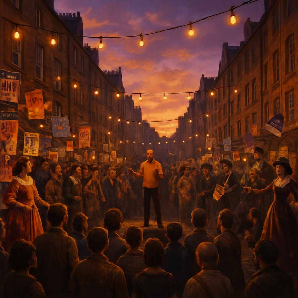 Edinburgh Festival Fringe diamond painting