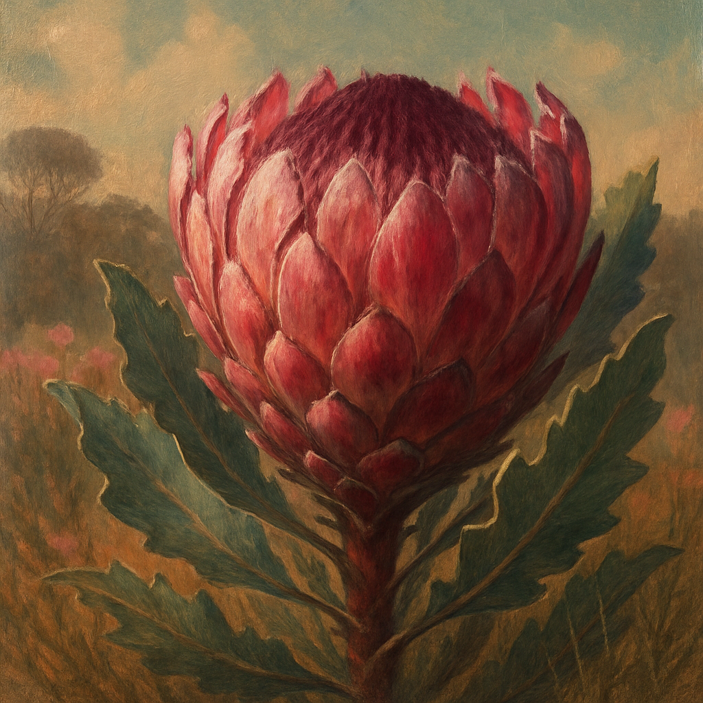 King Protea Protea Cynaroides Paint by diamonds kits