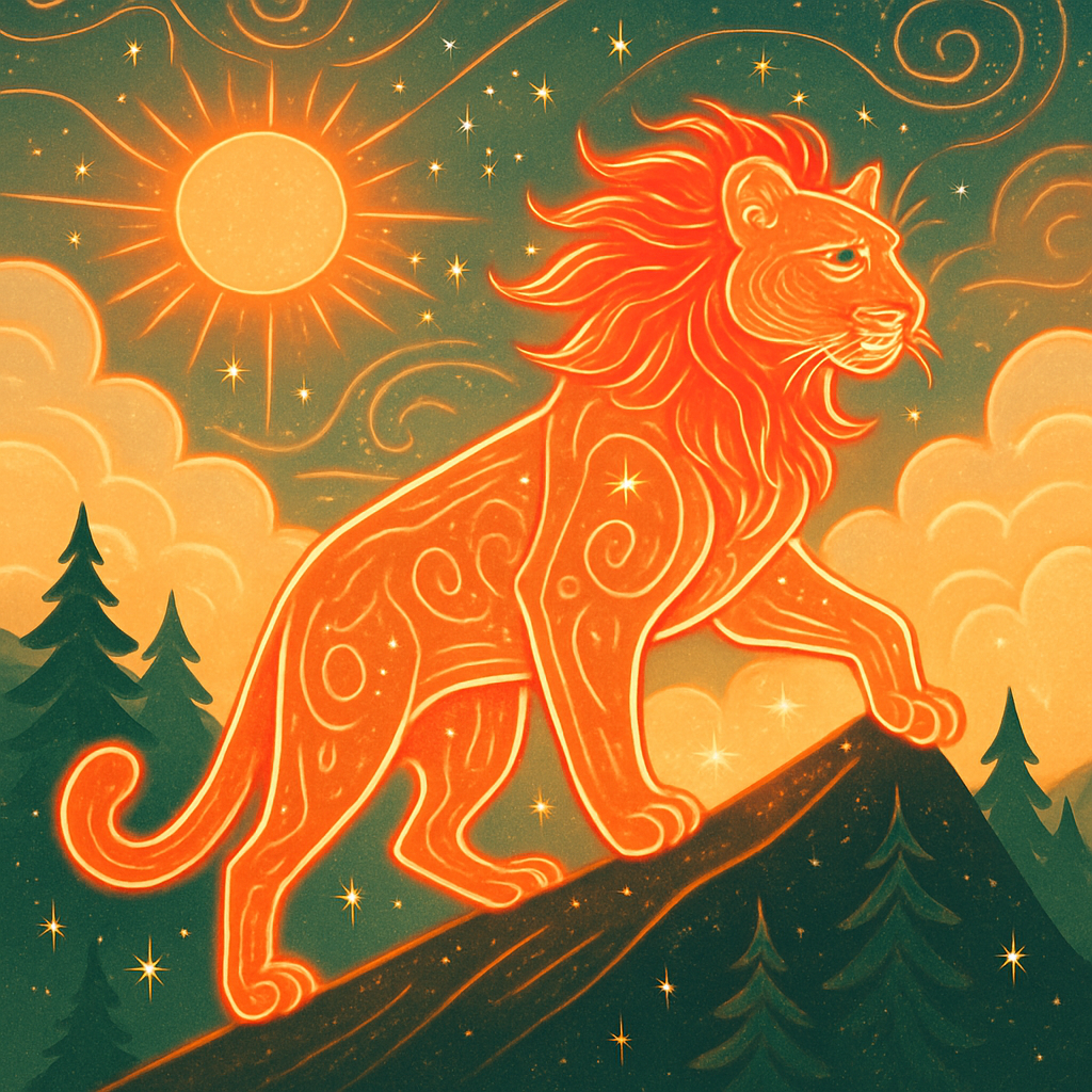 Dawnstride Mountain Lion painting diamond kit