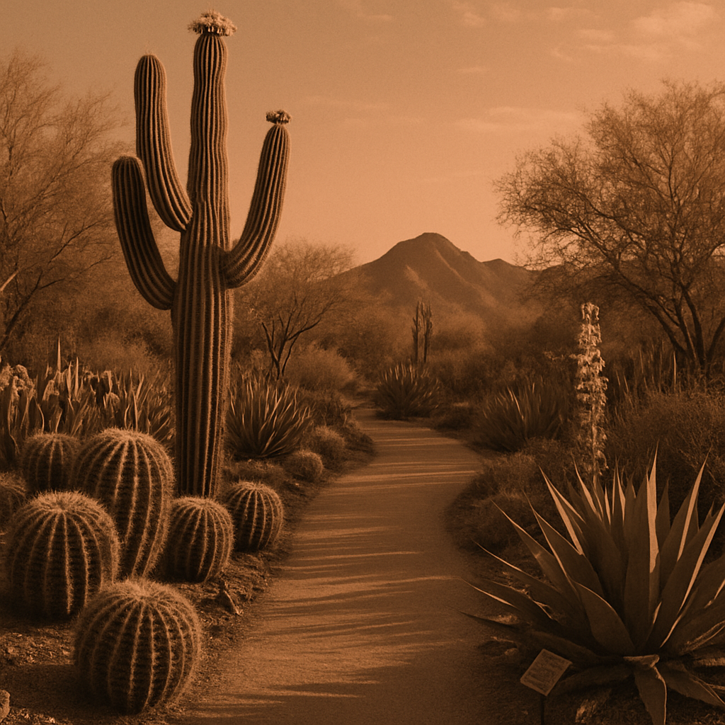 Desert Botanical Garden Phoenix diamonded painting kits