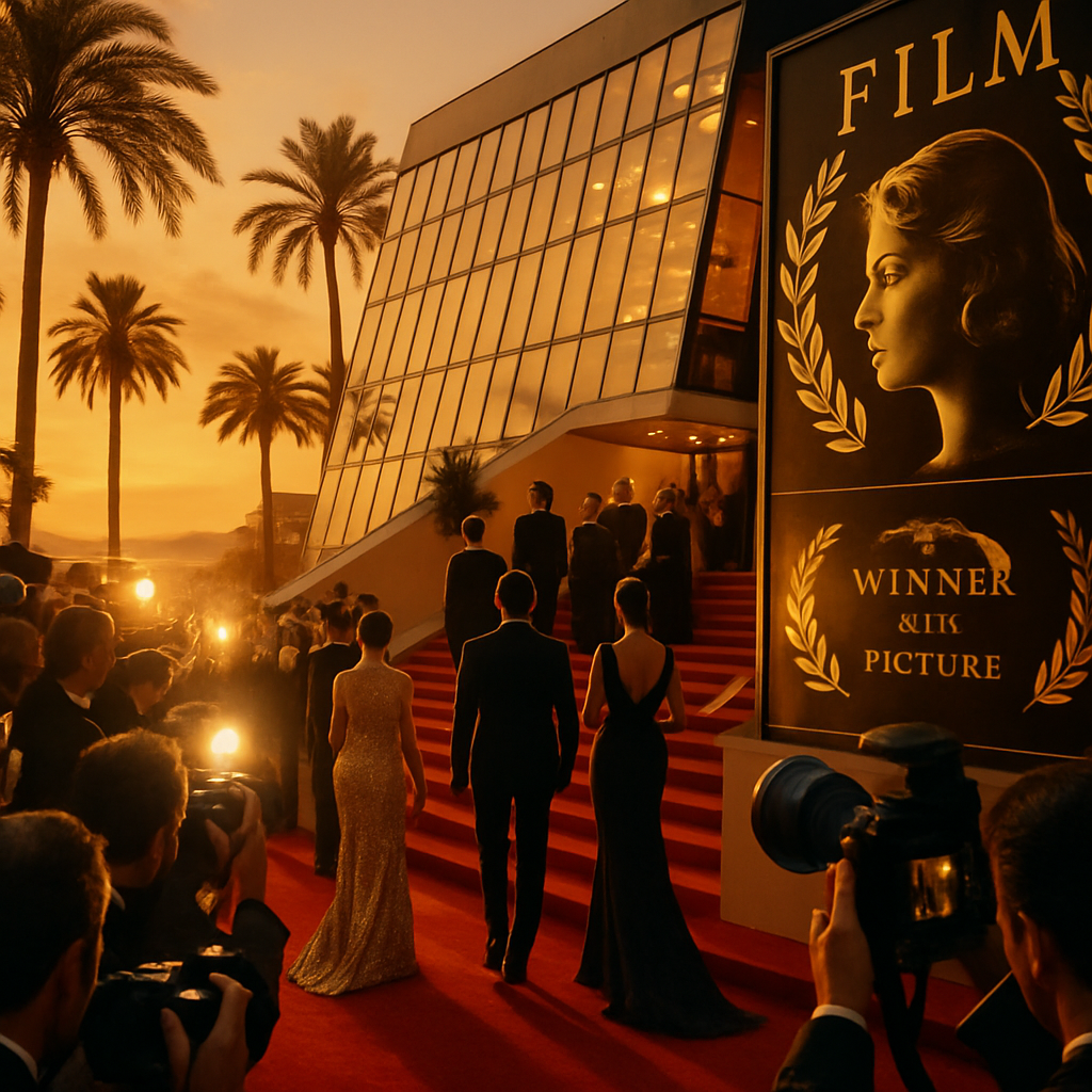 Cannes Film Festival Paint by diamonds art