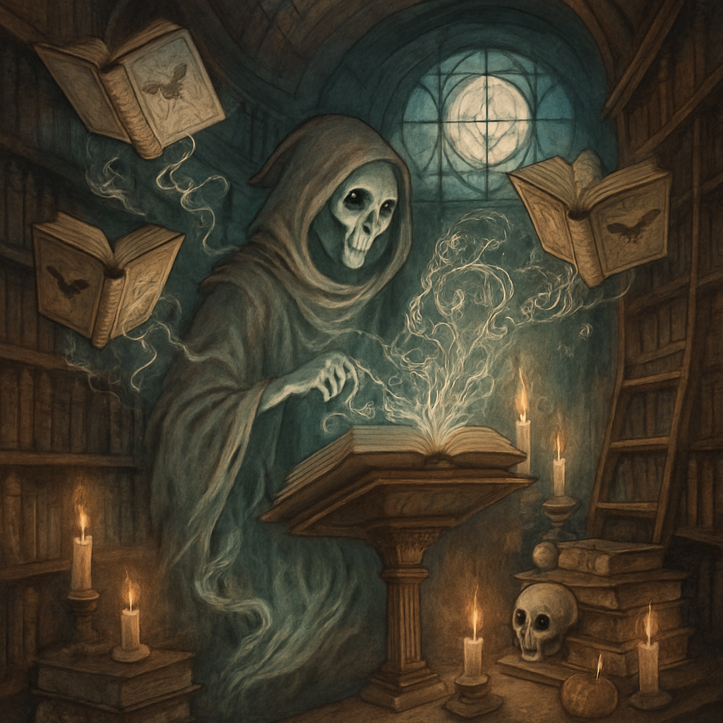 Library Of Whispering Tomes DIY paint by diamonds