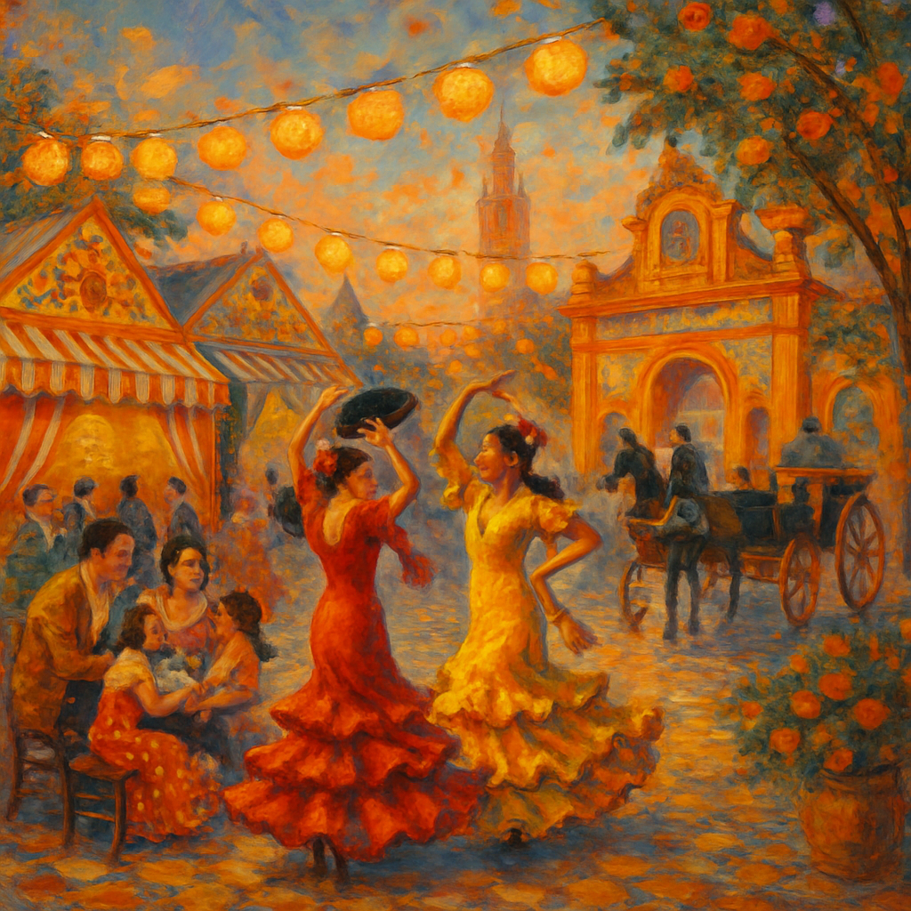 Feria De Abril Seville diamonded painting kits