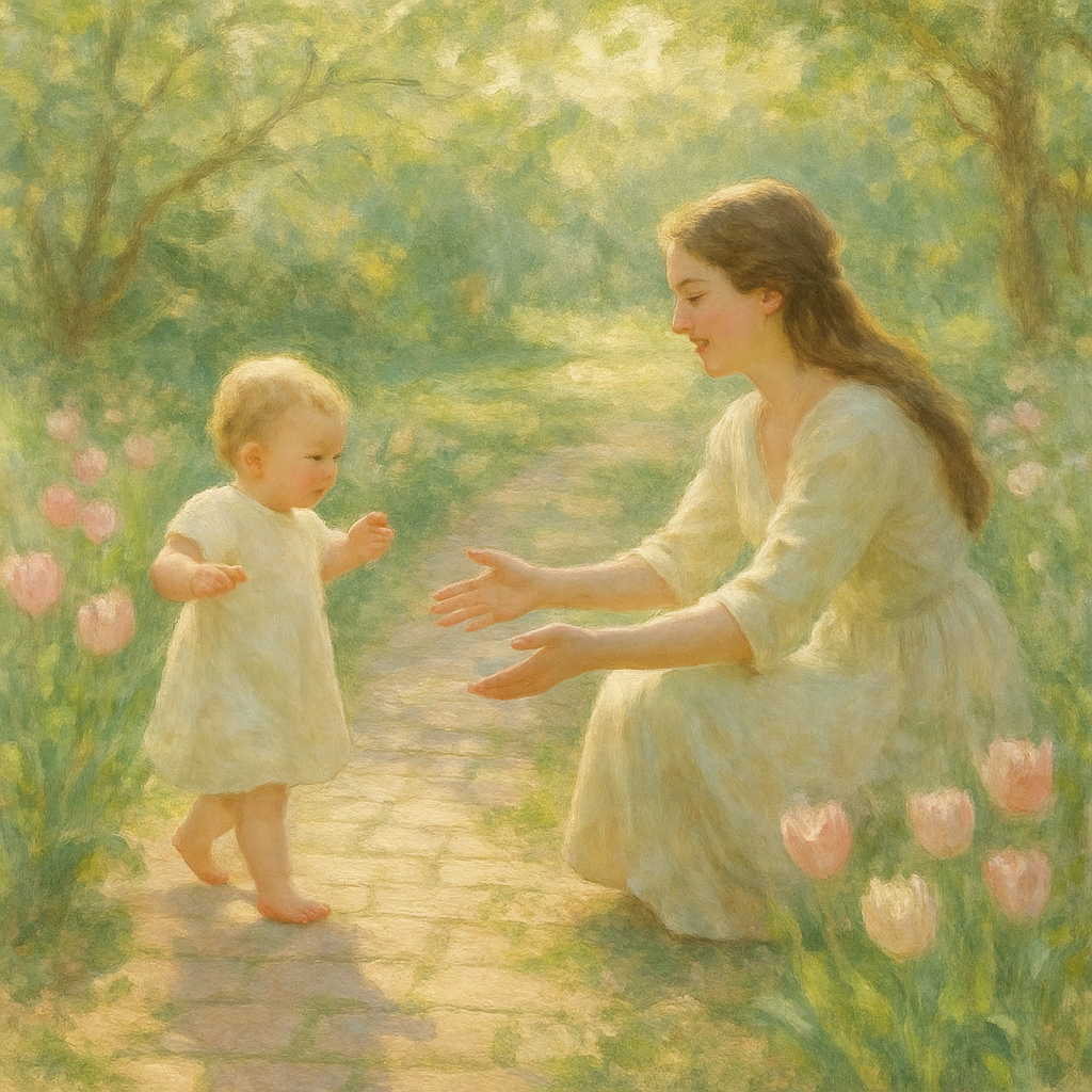 Garden Path Of Shared First Steps paint by diamonds