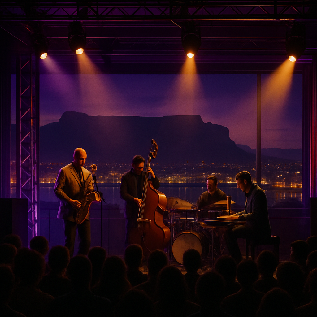 Cape Town International Jazz Festival - Cape Town Painting by diamonds kit